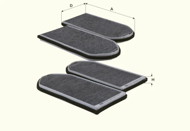 Fil Filter - HCK7062-2 - Innenraumfilterelement
