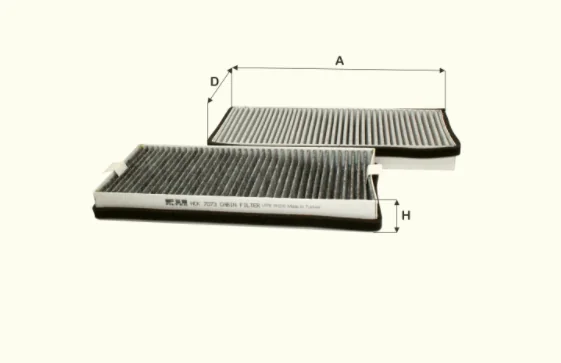 Fil Filter - HCK7073 - Innenraumfilterelement