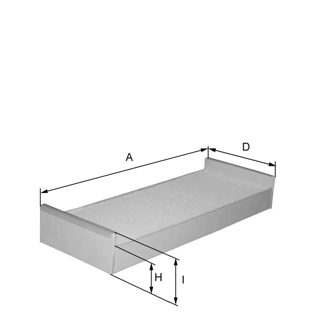 Fil Filter - HCK7086 - Innenraumfilterelement (Aktivkohle)