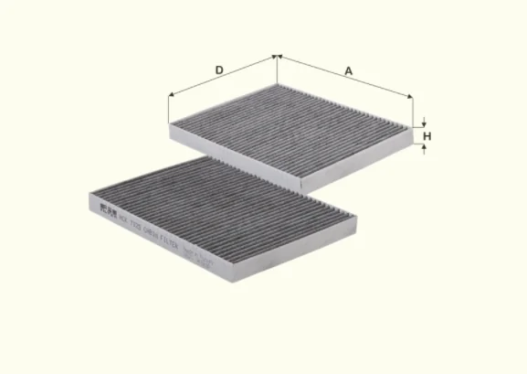 Fil Filter - HCK7125 - Innenraumfilterelement