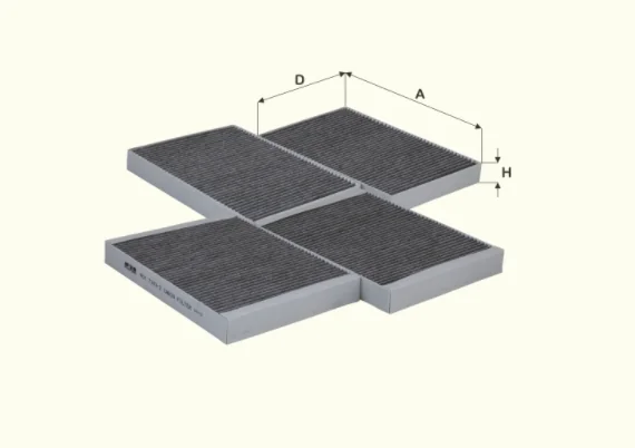 Fil Filter - HCK7193-2 - Innenraumfilterelement