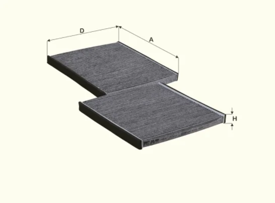 Fil Filter - HCK7201 - Innenraumfilterelement