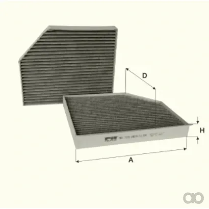Fil Filter - HCK7218 - Innenraumfilterelement