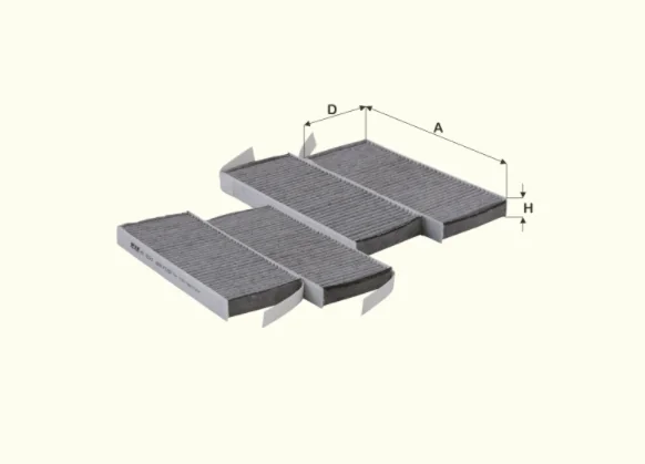 Fil Filter - HCK7223-2 - Innenraumfilterelement