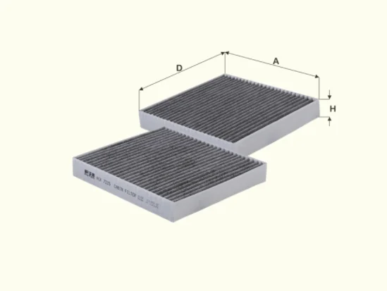 Fil Filter - HCK7225 - Innenraumfilterelement