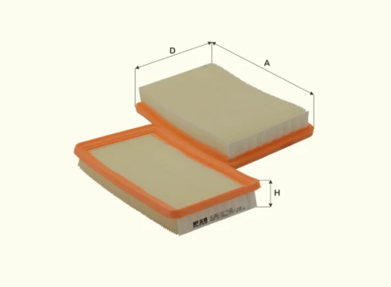 Fil Filter - HP2007 - Luftfilterelement