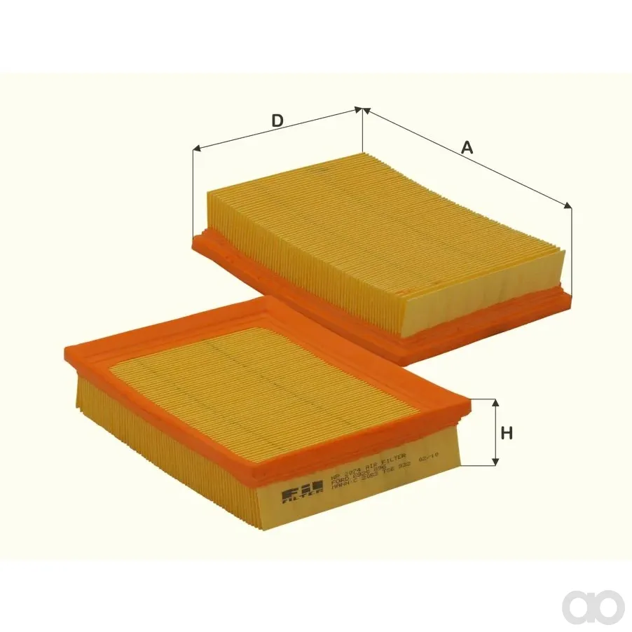 Fil Filter - HP2074 - Luftfilterelement