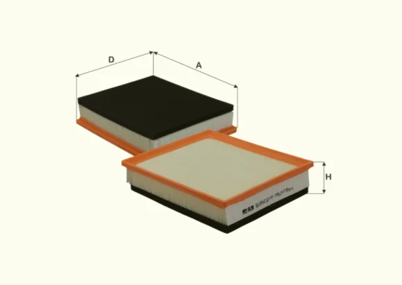 Fil Filter - HP2182 - Luftfilterelement