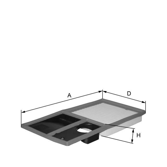 Fil Filter - HP2242 - Luftfilterelement