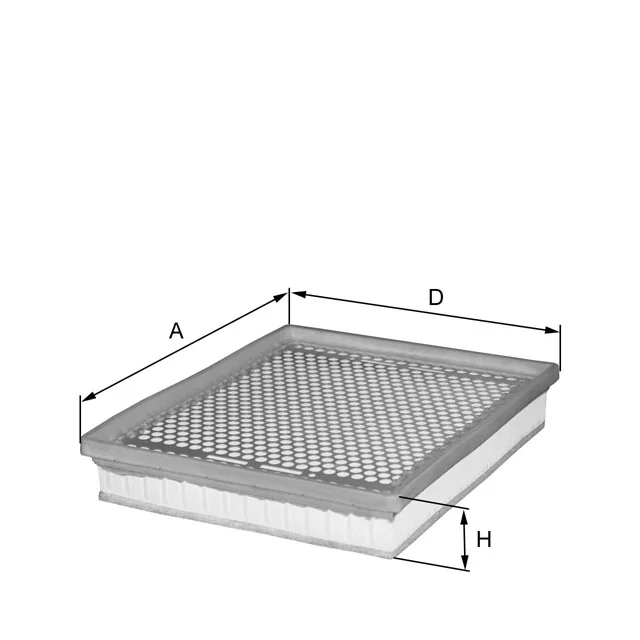 Fil Filter - HP2280A - Luftfilterelement