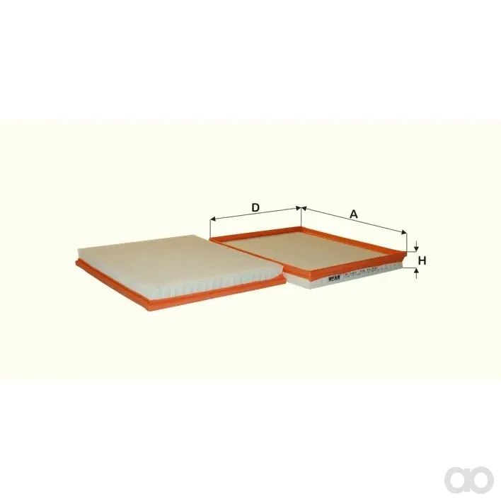Fil Filter - HP2301 - Luftfilterelement
