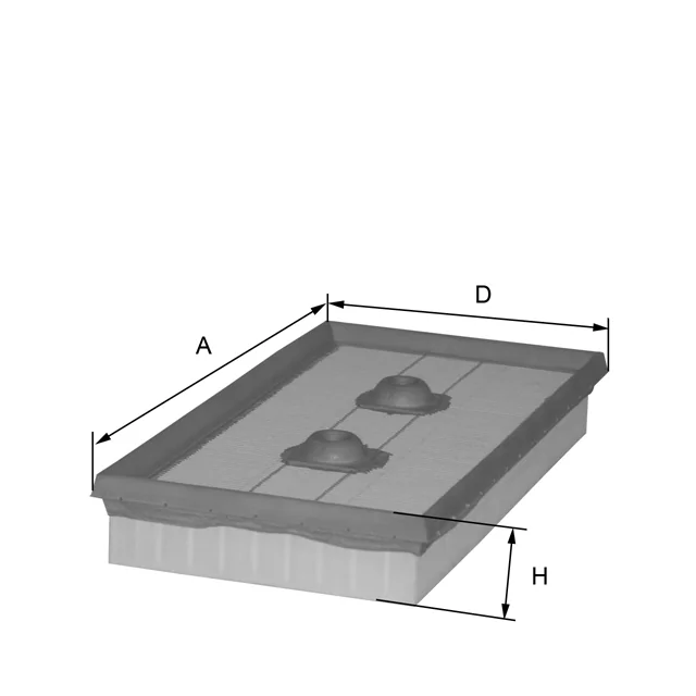 Fil Filter - HP2331 - Luftfilterelement