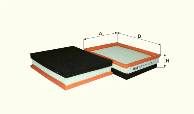 Fil Filter - HP2366 - Luftfilterelement