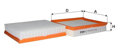 Fil Filter - HP2369 - Luftfilterelement