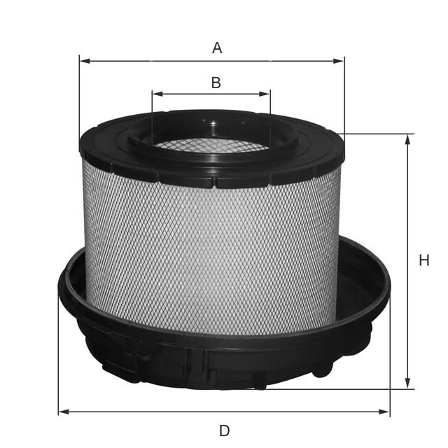 Fil Filter - HP2627 - Luftfilterelement