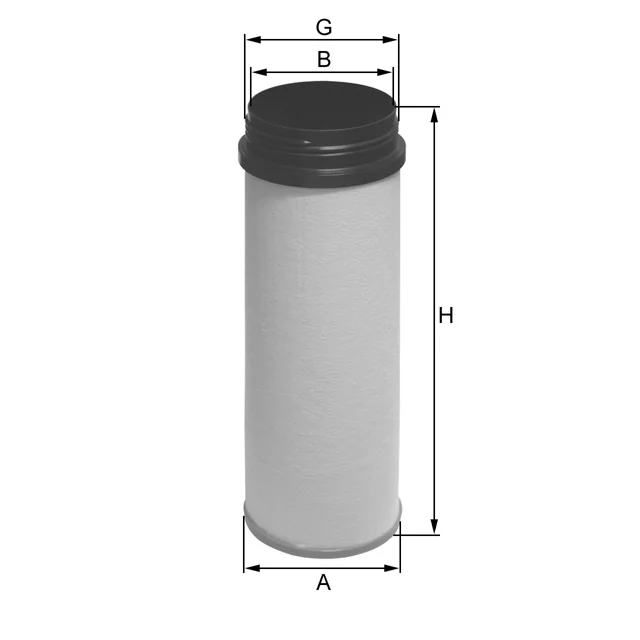 Fil Filter - HP2694 - Luftfilterelement (Sekundärelement)