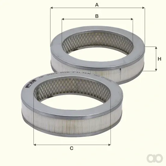 Fil Filter - HP4024 - Luftfilterelement