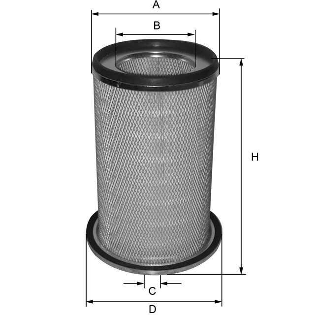 Fil Filter - HP4076A - Luftfilterelement