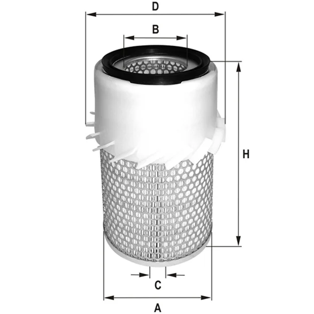Fil Filter - HP446K - Luftfilterelement