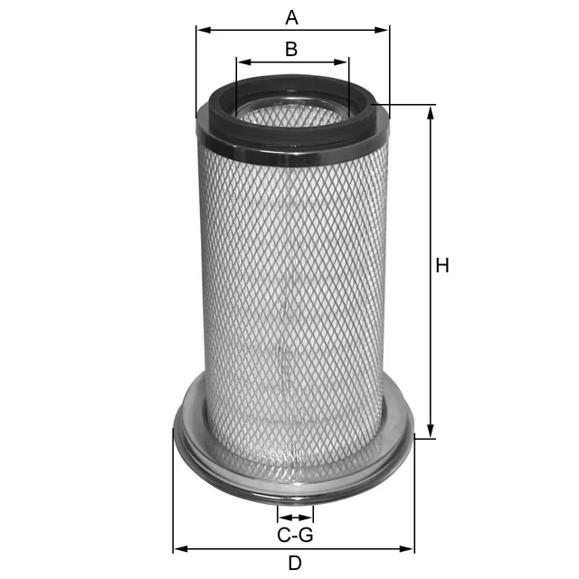 Fil Filter - HP4537 - Luftfilterelement
