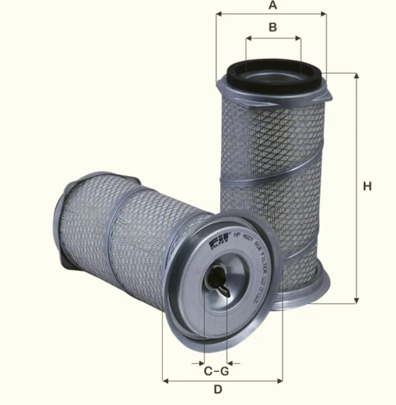 Fil Filter - HP4601 - Luftfilterelement