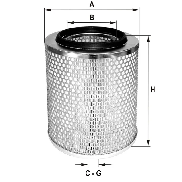 Fil Filter - HP4632 - Luftfilterelement