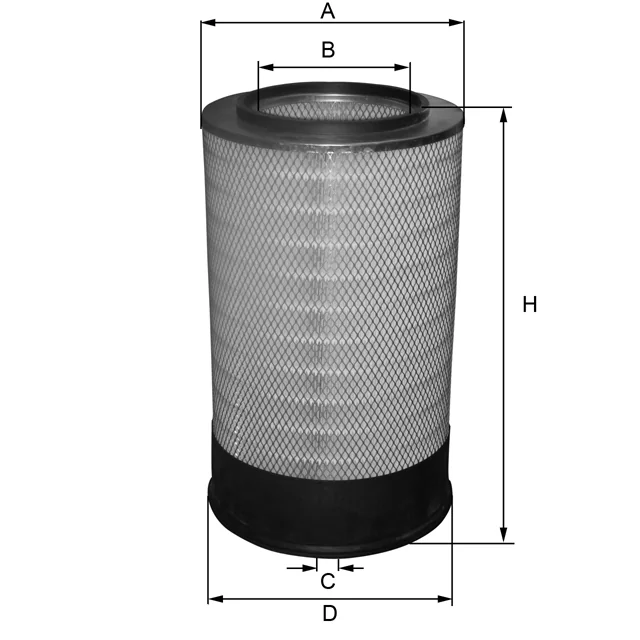 Fil Filter - HP4635 - Luftfilterelement