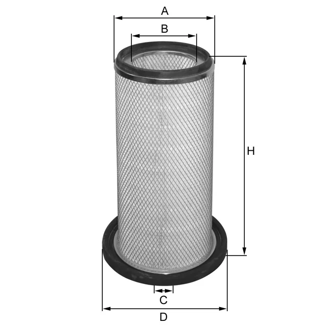 Fil Filter - HP4682 - Luftfilterelement