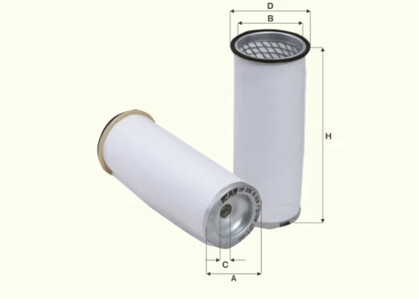 Fil Filter - HP656B - Luftfilterelement (Sekundärelement)