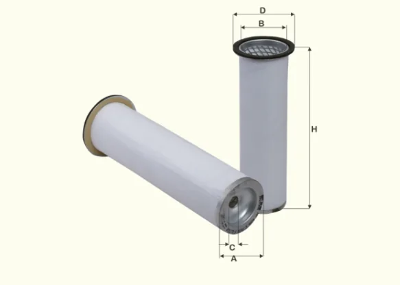 Fil Filter - HP656C - Luftfilterelement (Sekundärelement)