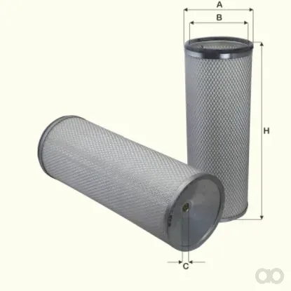 Fil Filter - HP666 - Luftfilterelement (Sekundärelement)