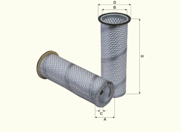 Fil Filter - HP668A - Luftfilterelement (Sekundärelement)