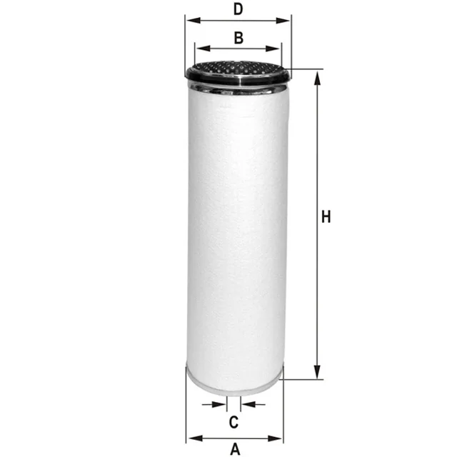 Fil Filter - HP790 - Luftfilterelement (Sekundärelement)