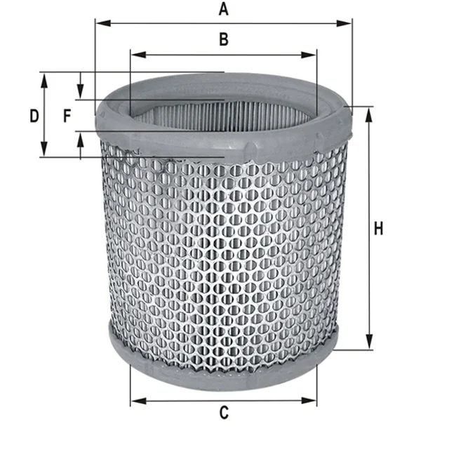 Fil Filter - HPU4311 - Luftfilterelement
