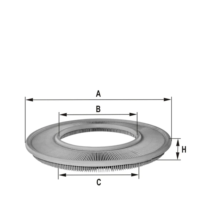 Fil Filter - HPU4335 - Luftfilterelement