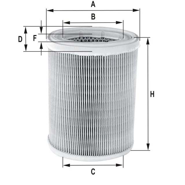 Fil Filter - HPU4346 - Luftfilterelement
