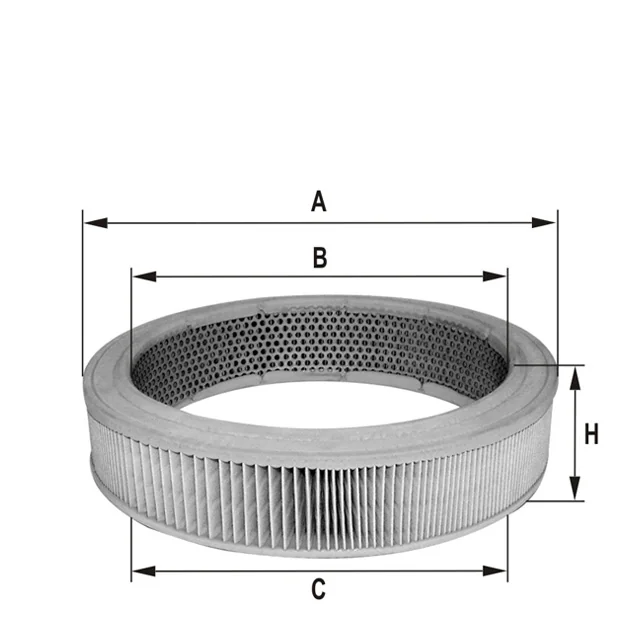 Fil Filter - HPU4366 - Luftfilterelement