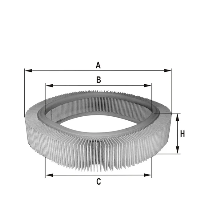 Fil Filter - HPU4389 - Luftfilterelement