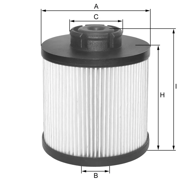 Fil Filter - MFE1345MB - Kraftstofffilterelement (metallfrei)
