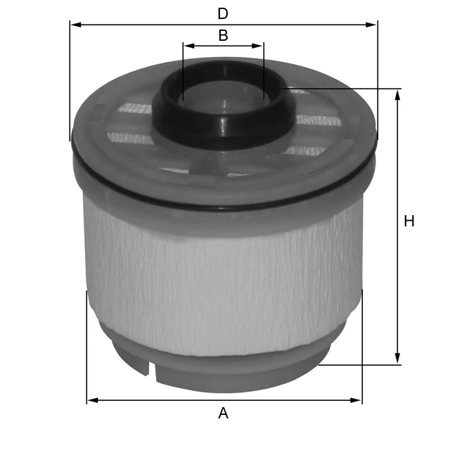 Fil Filter - MFE1593A - Kraftstofffilterelement