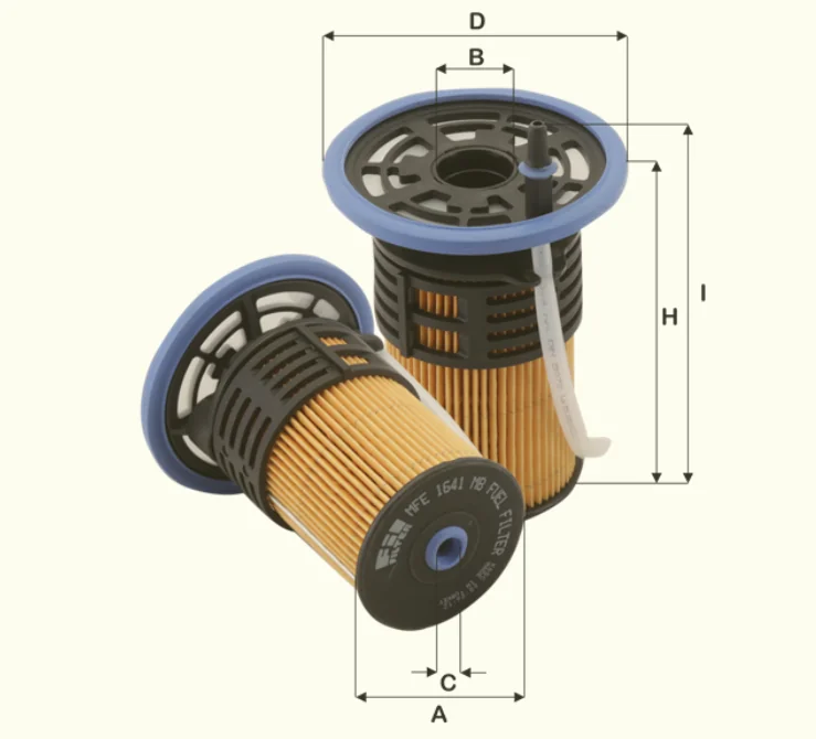Fil Filter - MFE1641MB - Kraftstofffilterelement
