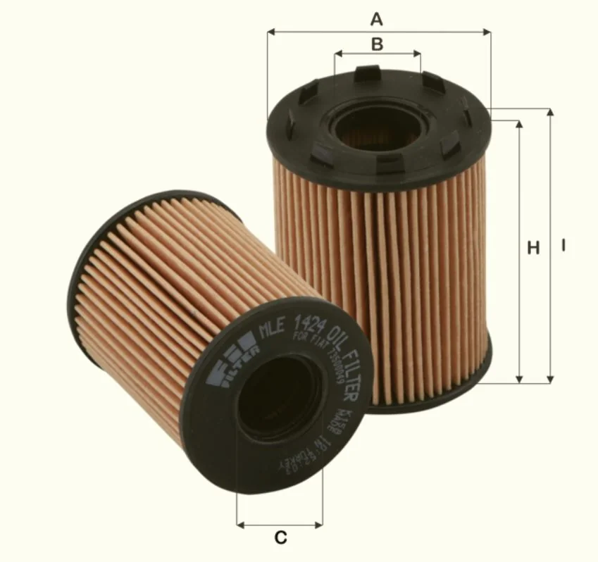 Fil Filter - MLE1424 - Ölfilterelement