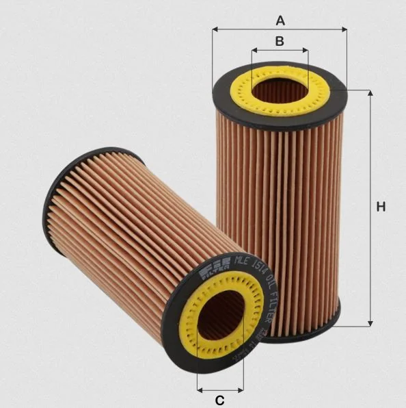 Fil Filter - MLE1514 - Ölfilterelement (metallfrei)