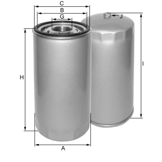 Fil Filter - ZP3007 - Ölfilter SpinOn