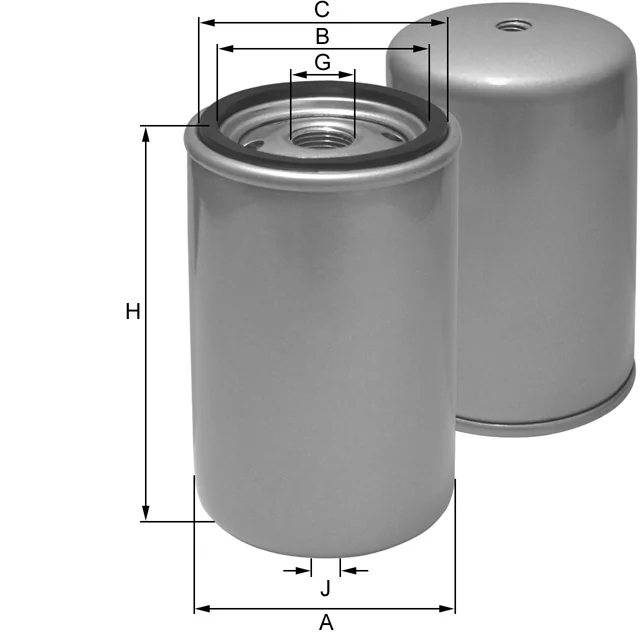 Fil Filter - ZP3040F - Wechselfilter SpinOn