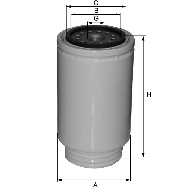 Fil Filter - ZP3177F - Kraftstoffwechselfilter