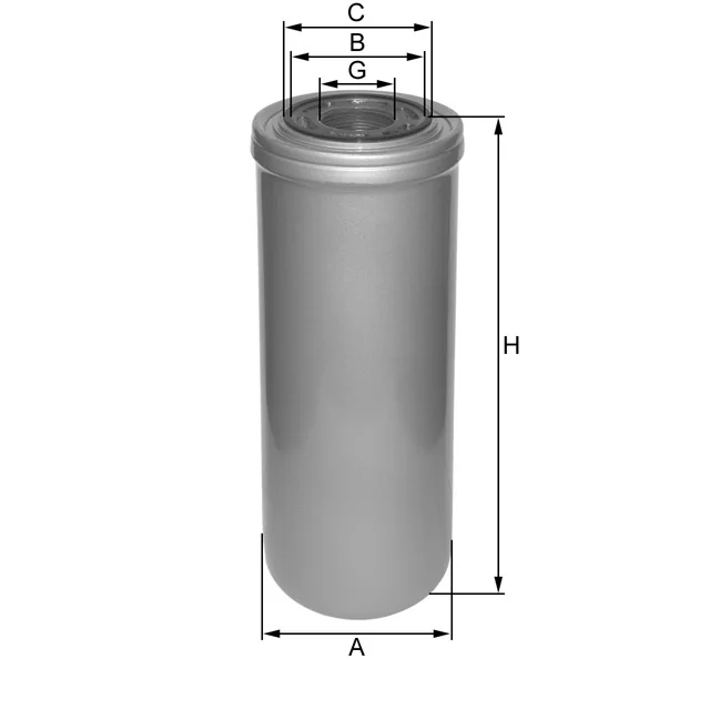 Fil Filter - ZP3192MG - Hydraulikfilterelement