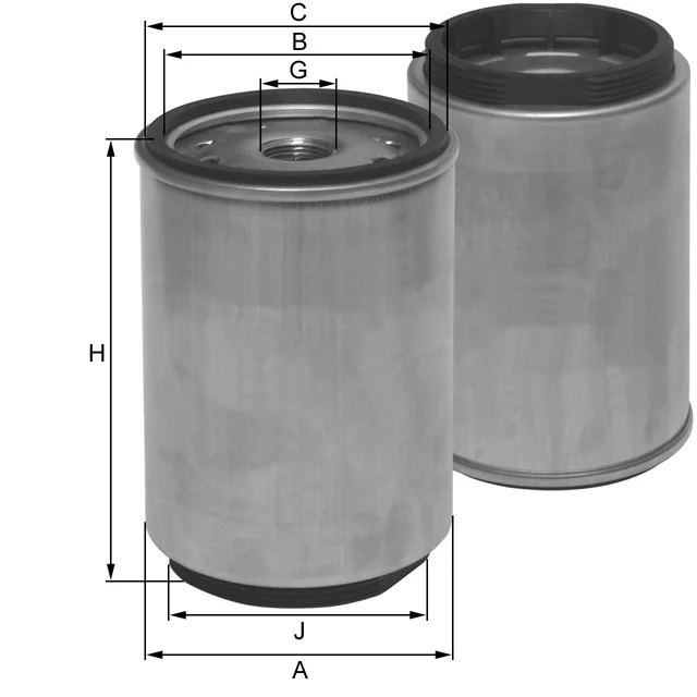 Fil Filter - ZP3351FMB - Kraftstofffilter SpinOn