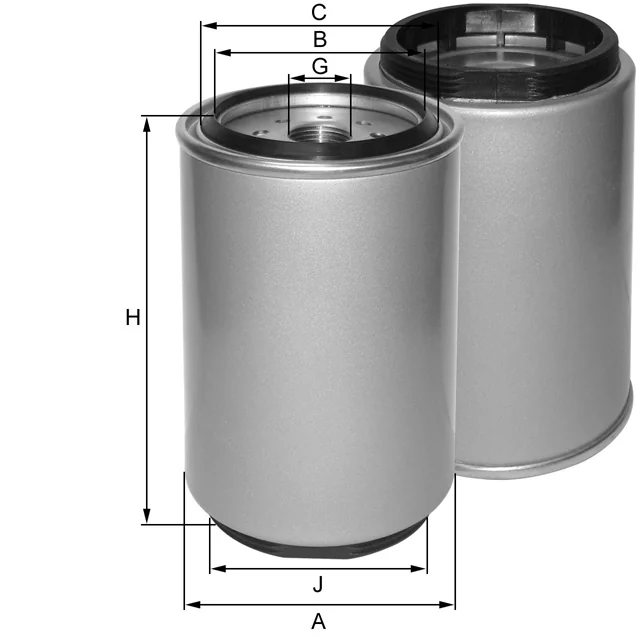 Fil Filter - ZP3353FMB - Kraftstofffilter SpinOn
