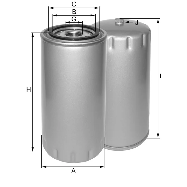 Fil Filter - ZP3370F - Kraftstofffilter SpinOn